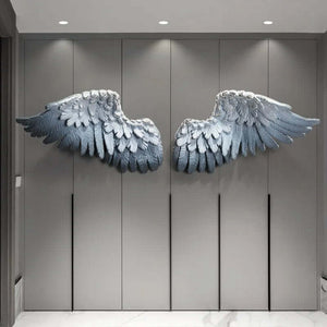 Angel Wings Wall Hanging Art-Supreme Sculptures