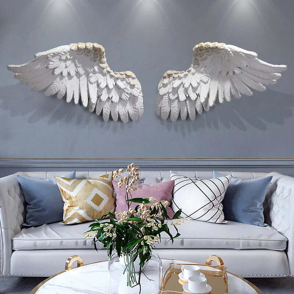 Angel Wings Wall Hanging Art-Supreme Sculptures