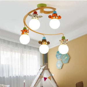 Animals LED Pendant Lamp For Kids Room-Kids Room Nursery Lighting