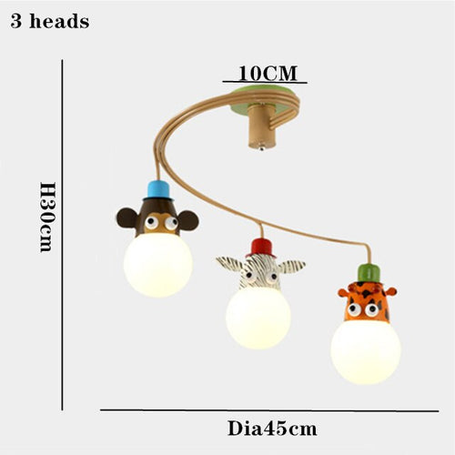Animals LED Pendant Lamp For Kids Room-Kids Room Nursery Lighting