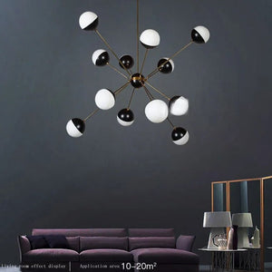 Artistic Orb Modern LED Pendant Light – Illuminate in Style-Ceiling Chandelier