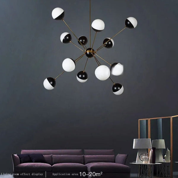 Artistic Orb Modern LED Pendant Light – Illuminate in Style-Ceiling Chandelier