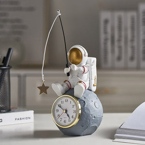 Astronaut Bedside Clock - Ideal for Kids Room-Wall Clocks