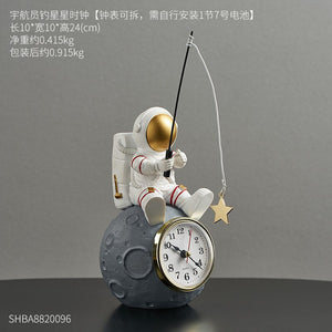 Astronaut Bedside Clock - Ideal for Kids Room-Wall Clocks