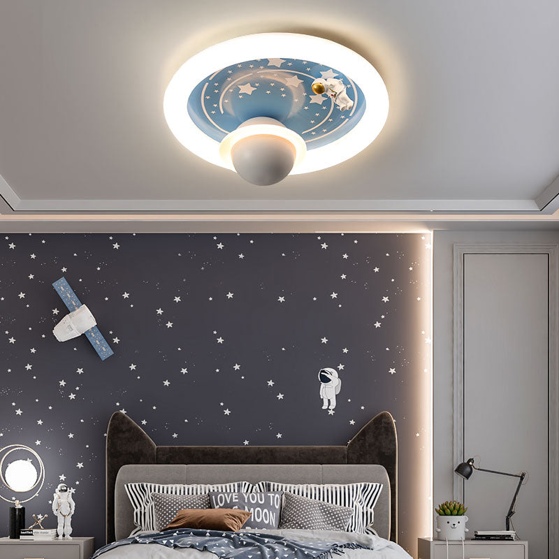 Astronaut Ceiling Light: Illuminate Your Space-Kids Room Nursery Lighting