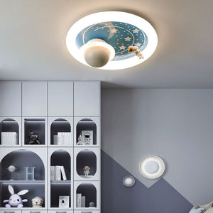 Astronaut Ceiling Light: Illuminate Your Space-Kids Room Nursery Lighting