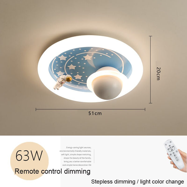 Astronaut Ceiling Light: Illuminate Your Space-Kids Room Nursery Lighting