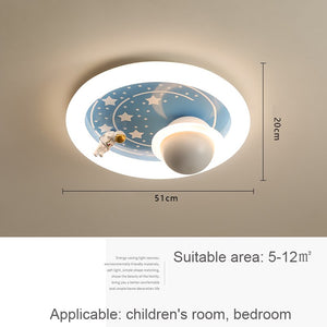 Astronaut Ceiling Light: Illuminate Your Space-Kids Room Nursery Lighting