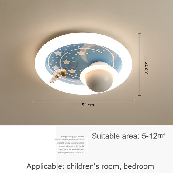 Astronaut Ceiling Light: Illuminate Your Space-Kids Room Nursery Lighting