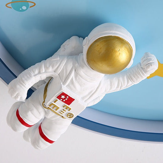 Astronaut Ceiling Light - Kids Room Space Ceiling Light-Kids Room Nursery Lighting