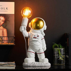 Astronaut Model Night Light Resin Bedside Table Lamp-Kids Room Nursery Lighting