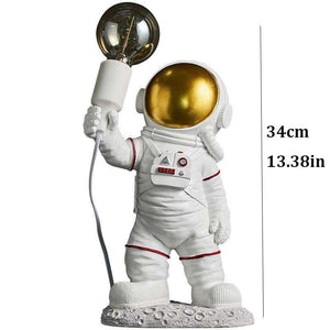 Astronaut Model Night Light Resin Bedside Table Lamp-Kids Room Nursery Lighting