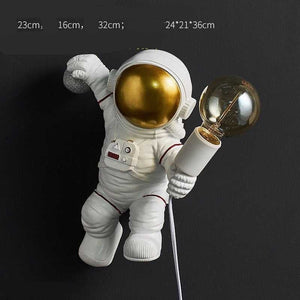 Astronaut Model Night Light Resin Bedside Table Lamp-Kids Room Nursery Lighting
