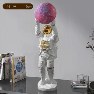 Astronaut Sculpture Statue Light: Unique, Decorative Piece-Kids Room Nursery Lighting