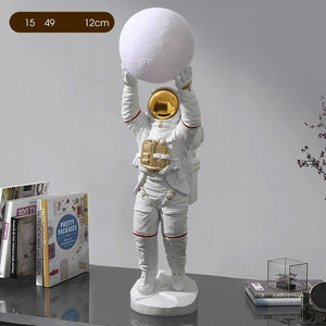 Astronaut Sculpture Statue Light: Unique, Decorative Piece-Kids Room Nursery Lighting