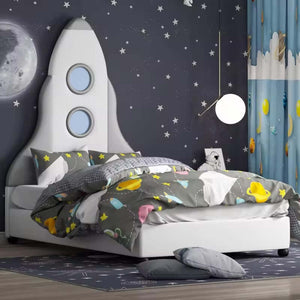 Astronaut Space Design Kids Bed - Perfect Room Decor-Kids Bed