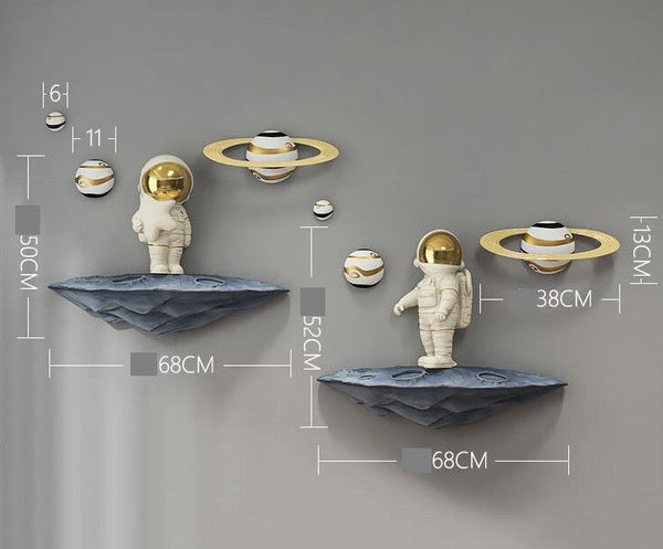 Astronaut Wall Hanging Decor |-Space Themed Room Decoration-