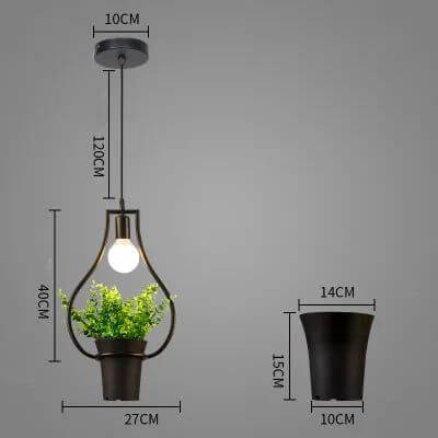 Atmosphere Plant Hanging Light Pendant-Pendant Lights