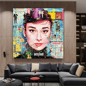 Audrey Hepburn Classic Canvas Art - Exquisite Reproduction-Wall Posters