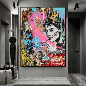 Audrey Hepburn Poster - Authentic Tribute Art-Wall Posters