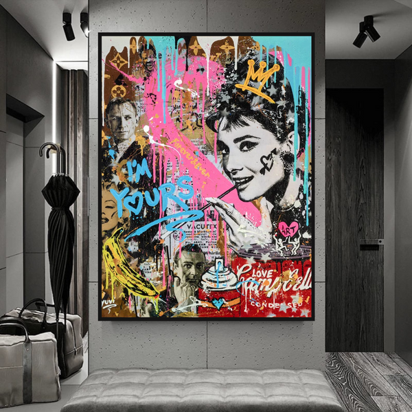 Audrey Hepburn Poster - Authentic Tribute Art-Wall Posters