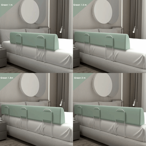 Baby Bed Fence – Soft Padded Guardrail for Kids-Baby Bed Fence