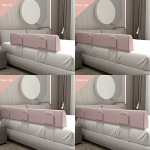Baby Bed Fence – Soft Padded Guardrail for Kids-Baby Bed Fence