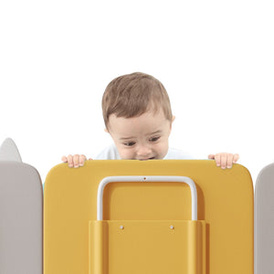 Baby Bed Rail Guard – Height Adjustable, Soft Cushion Protection-Baby Bed Fence