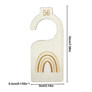 Baby Clothes Size Hanger Organizer-0