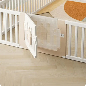 Baby Playpen – Indoor Child Safety Fence for Small Apartments &amp; Living Rooms-Playpen and Ball Pits