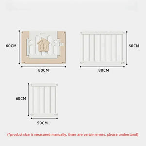 Baby Playpen – Indoor Child Safety Fence for Small Apartments &amp; Living Rooms-Playpen and Ball Pits