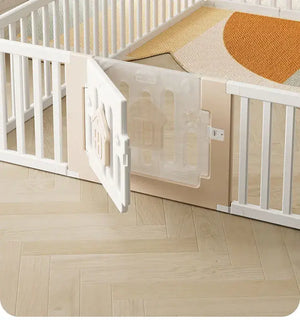 Baby Playpen – Indoor Child Safety Fence for Small Apartments &amp; Living Rooms-Playpen and Ball Pits