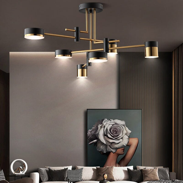 Balance: Sputnik Chandelier – Elegant Lighting Fixture-Ceiling Chandelier