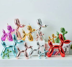 Balloon Dog Statue: Vibrant Ornament for Festive Decor-Supreme Sculptures