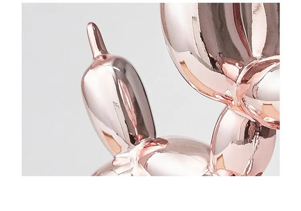 Balloon Dog Statue: Vibrant Ornament for Festive Decor-Supreme Sculptures
