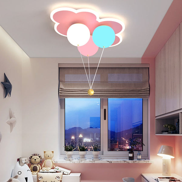 Balloons Ceiling Light: Lively and Vibrant Lighting-Kids Room Nursery Lighting