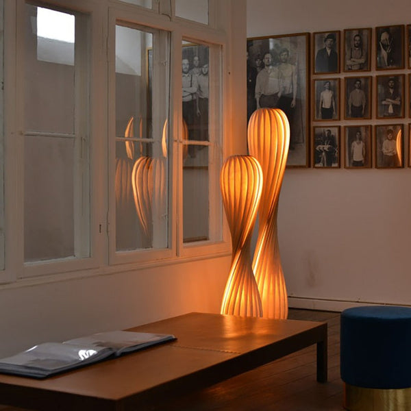 Bamboo Floor Lamp - Illuminate Your Space-Floor Lamp