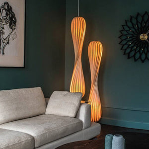 Bamboo Floor Lamp - Illuminate Your Space-Floor Lamp