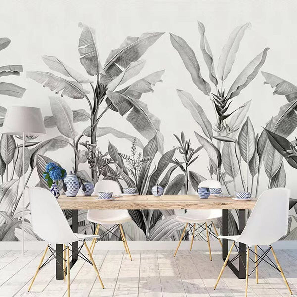 Banana Leaf Wallpaper: Transform Your Space-Trees Wallpaper