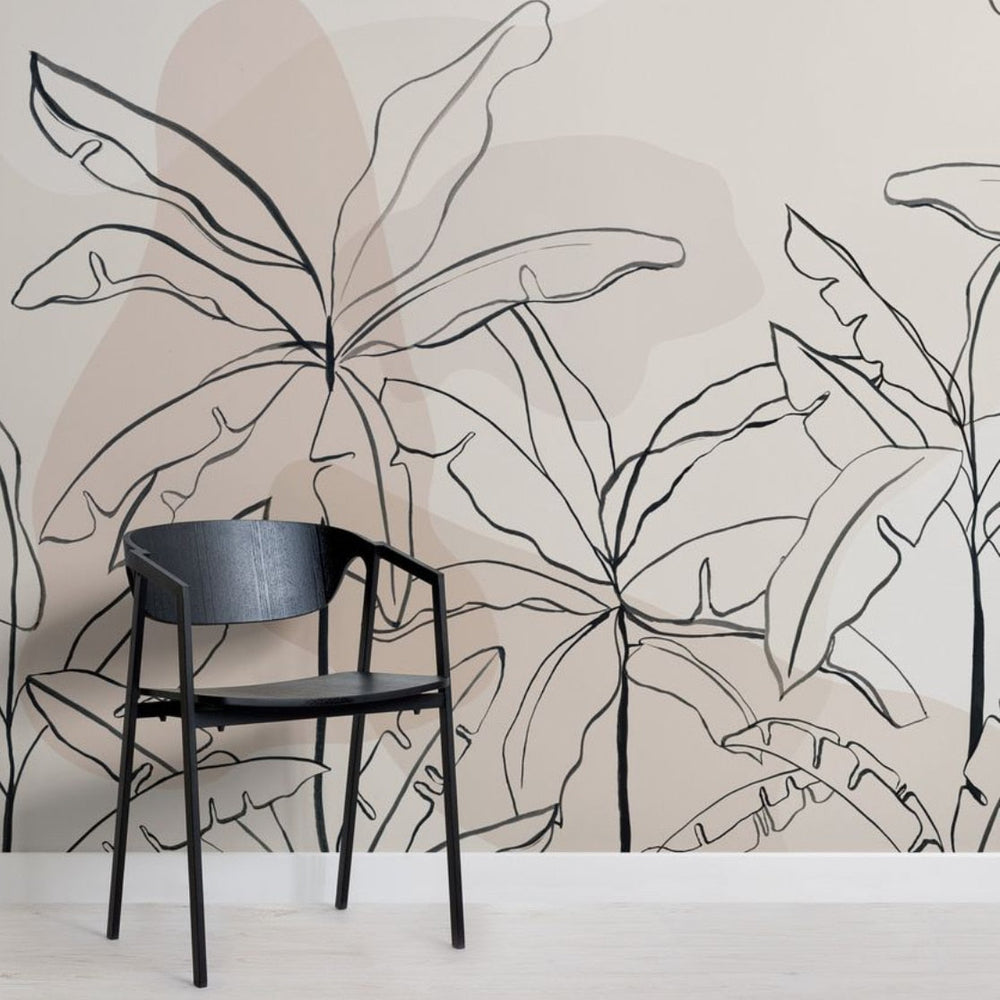 Banana Tree Wallpaper: Enhance Your Décor-Trees Wallpaper