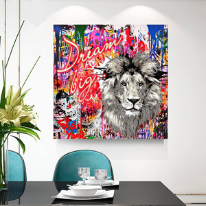 Banksy Dream Big Canvas Wall Art - Eye-catching Masterpiece-Banksy Wall Poster