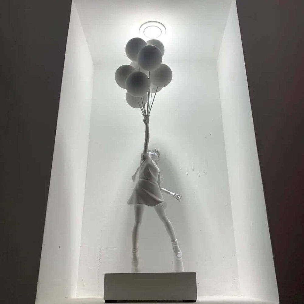 Banksy Flying Balloons Girl Figure-Statue & Ornaments
