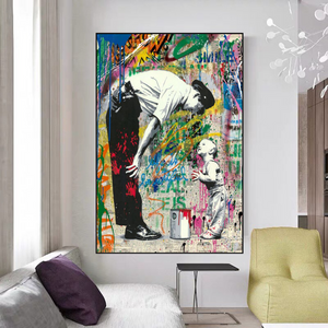 Banksy Life is Beautiful: Captivating Art Society's Beauty-Banksy Wall Poster