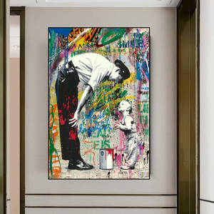 Banksy Life is Beautiful: Captivating Art Society's Beauty-Banksy Wall Poster