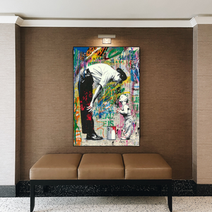 Banksy Life is Beautiful: Captivating Art Society's Beauty-Banksy Wall Poster