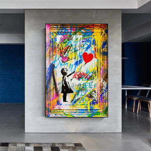 Banksy Life is Beautiful Poster: Unique Wall Art for Impact-Banksy Wall Poster