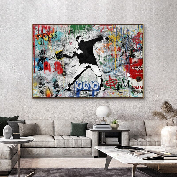 Banksy Street Art - Premium Collection-Banksy Wall Poster