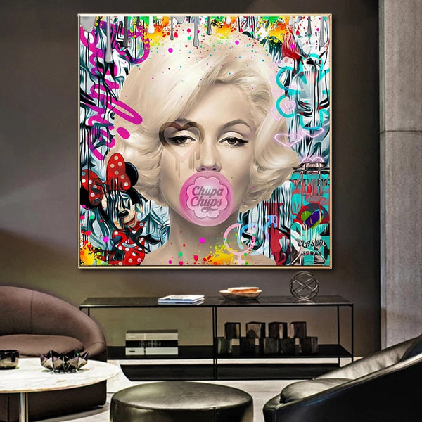 Barbie | Marilyn Bubble Poster – Barbie Enthusiasts-Wall Posters