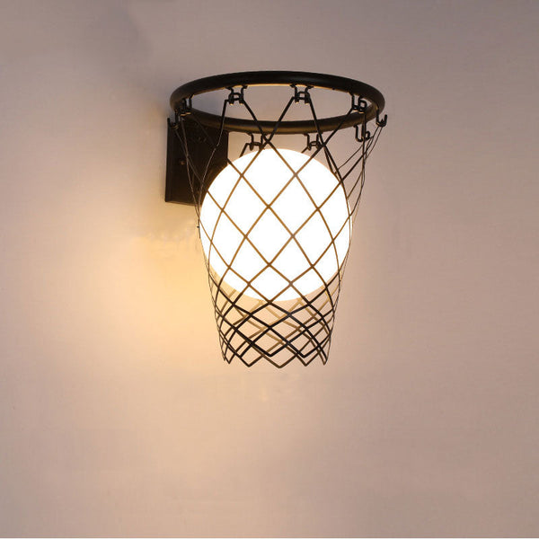 Basket Ball Kids Wall Light - Brighten Up Their Space-Kids Room Nursery Lighting
