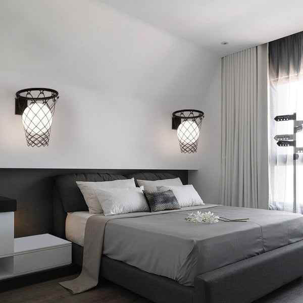 Basket Ball Kids Wall Light - Brighten Up Their Space-Kids Room Nursery Lighting